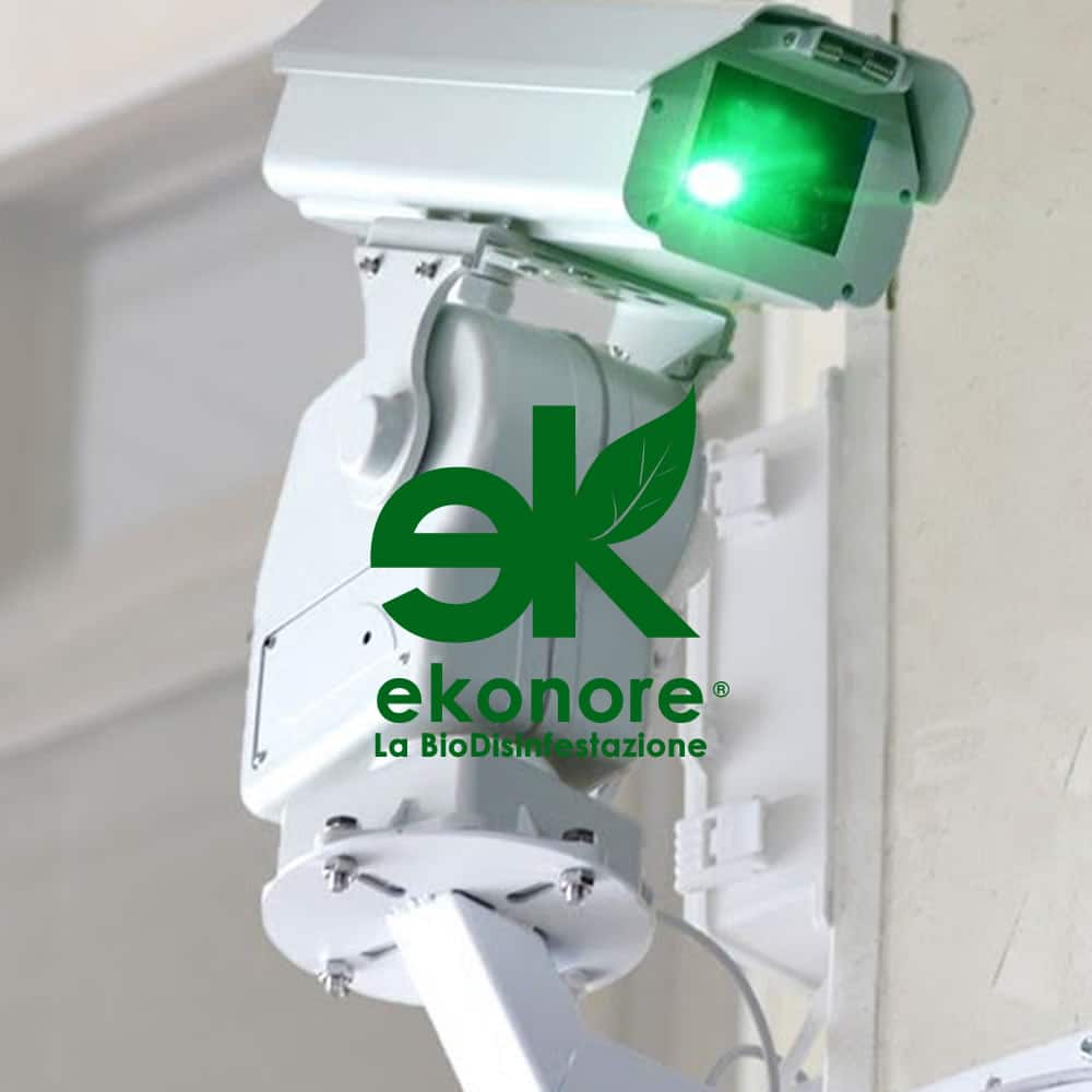 Dissuasore Laser AI intelligenza artificiale per allontanare piccioni e volatili