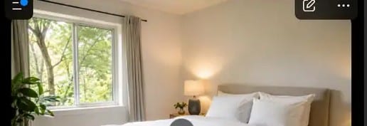 Aufgeräumtes, zugängliches Zimmer, bereit für die Behandlung