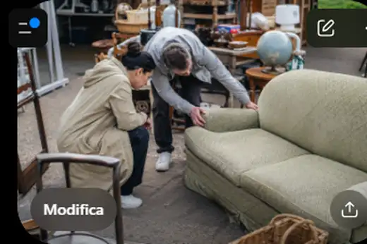 Nach der Herkunft eines gebrauchten Sofas fragen, bevor man es kauft