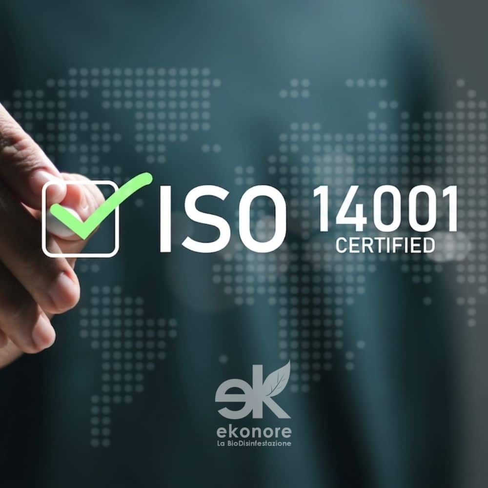 Ekonore La BioDisinfestazione Certificazione ISO 14001 Ekonore La BioDisinfestazione Certificazione ISO 14001