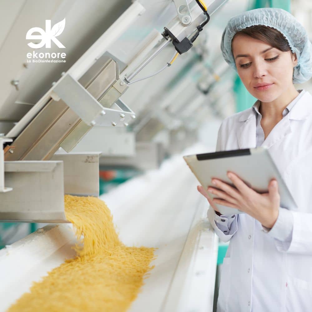 Ekonore la Bio Disinfestazione piani di monitoraggio infestanti per aziende alimentari Monitoraggio HACCP per aziende Agro Alimentari