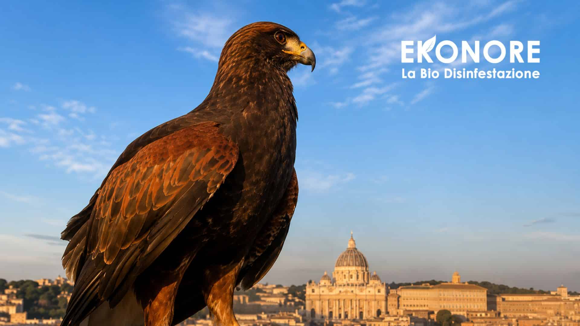 falconeria castel sant’angelo Falknerei Engelsburg Vogelabwehr