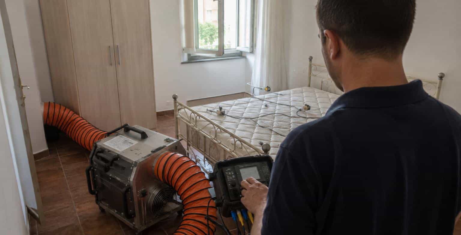 Trattamento a calore controllato con sonde termiche, senza pesticidi